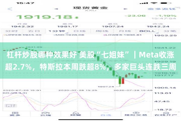 杠杆炒股哪种效果好 美股“七姐妹”｜Meta收涨超2.7%，特斯拉本周跌超8%，多家巨头连跌三周