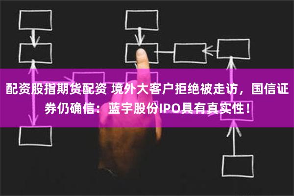 配资股指期货配资 境外大客户拒绝被走访，国信证券仍确信：蓝宇股份IPO具有真实性！