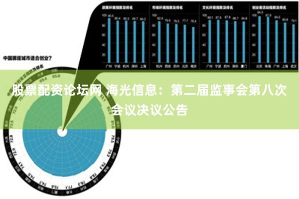 股票配资论坛网 海光信息：第二届监事会第八次会议决议公告